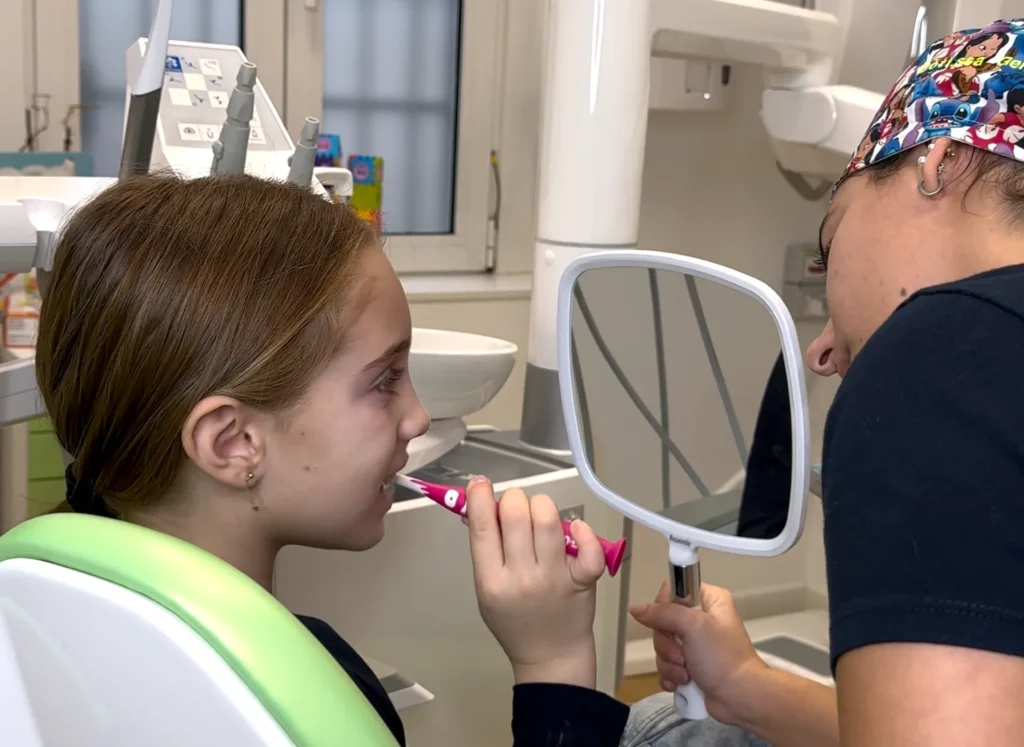 Igiene dentale bambini a Milano