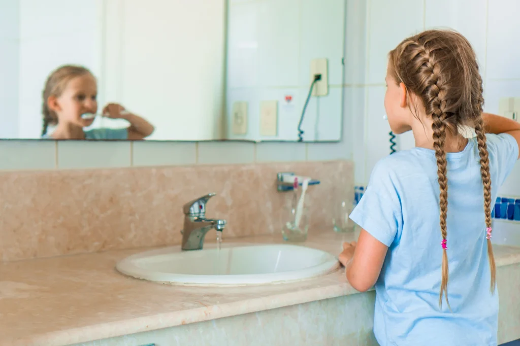 Igiene orale bambini a casa